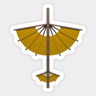 Aang The Airbender Staff Sticker